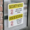 Signmission Gun Free Drug Free Zone Bilingual OSHA Security Notice Sign, Vinyl Decal, 10in W x 14in L, 2PK OS-2PACK-SN-D-1014-L-11543 - alternate 3